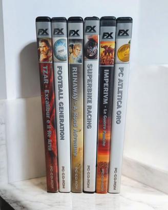 6 Giochi Per PC FX Windows 98/ME/XP iTA