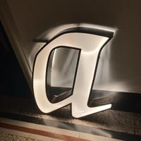 Lettera da INSEGNA restaurata