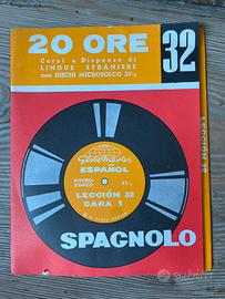 Corso spagnolo 20 ore 33 giri