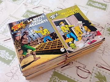 "Tex Willer" lotto 24 albi varie edizioni.