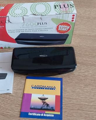 Decoder Digi Quest 7600 Plus con doppia SCART