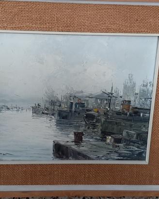quadro olio su tela Barbalonga