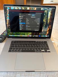 Macbook pro 16 pollici