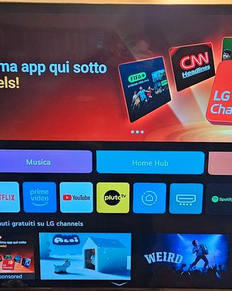 TV 75" LG QNED 75QNED756RA  PERFETTO