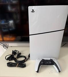 PS5 Slim 1TB Lettore Disco – Completa – Garanzia
