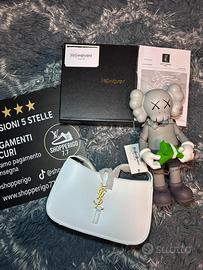 Borsa ysl in pelle bianca