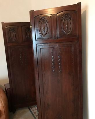 Paravento in legno massello