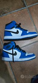 Jordan 1 Retro High blu
