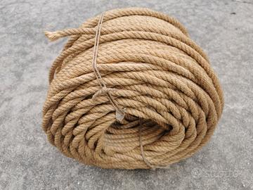 TIRAGRAFFI ROTOLO DI CORDA DI FIBRA VEGETALE 100%