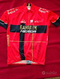 maglia originale autografata Vincenzo NIBALI firma
