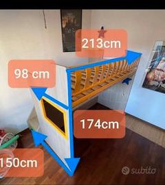 Letto cameretta MORETTI