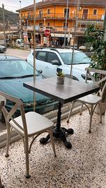 Sedie Bar / ristorante metallo