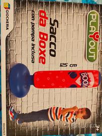 sacco gonfiabile boxe
