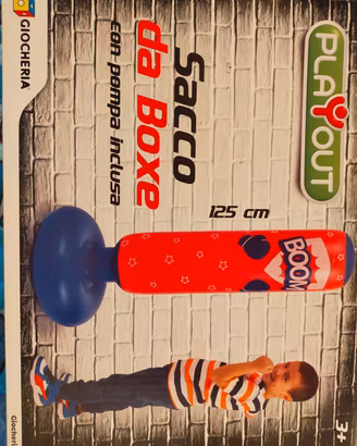 sacco gonfiabile boxe