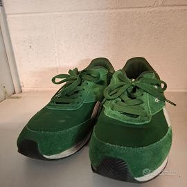 Sneakers Reebok Classic  (Dark Green/Yellow)