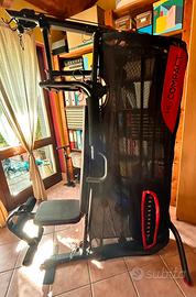 DOMYOS Attrezzo a carichi guidati HOME GYM COMPACT