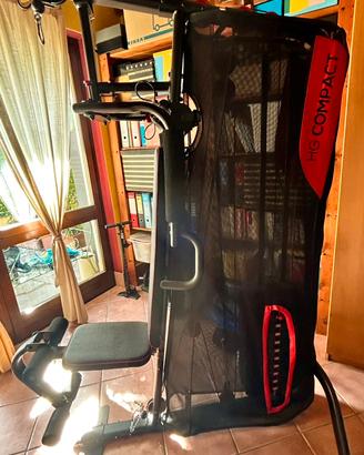 DOMYOS Attrezzo a carichi guidati HOME GYM COMPACT
