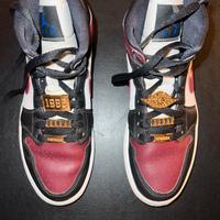 Nike Air Jordan 1 Mid Se Black Dark Beetroot (w)