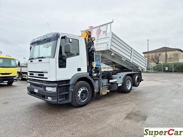 IVECO EUROTECH 260E35 ribaltabile, gru e Radiocoma