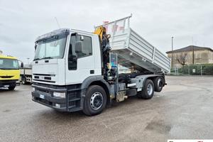 IVECO EUROTECH 260E35 ribaltabile, gru e Radiocoma