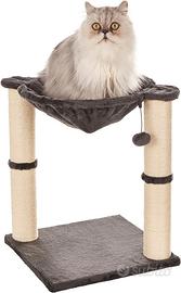Albero per gatti con amaca e palo tiragraffi
