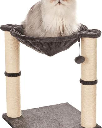 Albero per gatti con amaca e palo tiragraffi