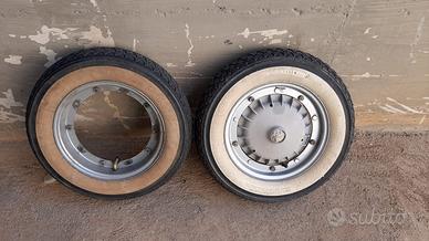 cerchi, gomme e mozzo vespone 125