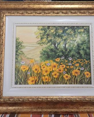 Quadro Fiorellini Gialli