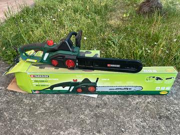 Motosega elettrica parkside