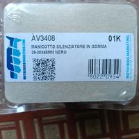 manicotto silenziatore in gomma