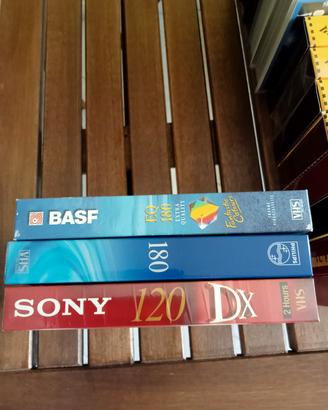 cassette vhs nuove