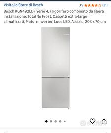 Frigorifero combinato Bosch nuovo