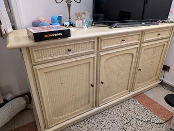 salotto- tavolo pranzo - mobile TV - cucina