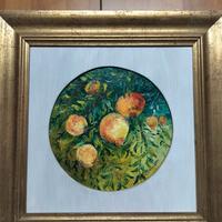 olio su tela riportata su tavola,