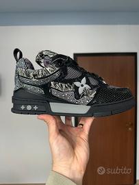 Louis Vuitton LV Skate Nere Grigie Swarovski 43