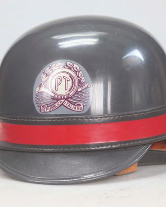 Casco moto vintage Poste Italiane