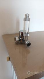 Riduttore di pressione impianto CO2 per aqcuario