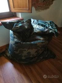 Poltrona a sacco Fatboy camuflage limited edition