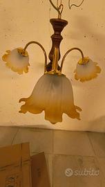 Lampadario a 3 luci