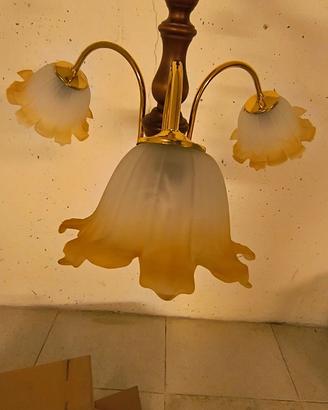 Lampadario a 3 luci