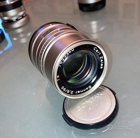 Zeiss Contax G Sonnar 90 2,8 (adapatable Leica Son
