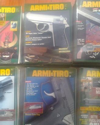 armi e tiro vecchie riviste da collezione caccia