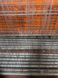 Recinzione mobile metallica cantiere n.18 pezzi