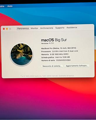 Apple MacBook Pro 13” 2014