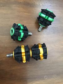 Damper arco ricurvo e compound