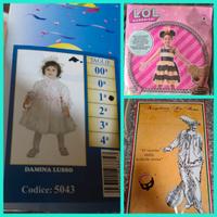 COSTUMI DI CARNEVALE 3 BAMBINE ECC. FUORIGROTTA.