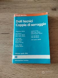 V.A.G SERVICE Dati tecnici Coppie di serraggio 