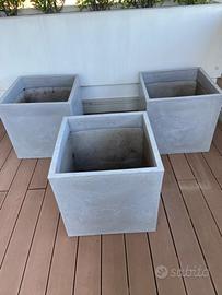 Vaso da giardino/terrazzo venduto singolo