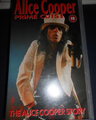 VHS Alice Cooper live concert