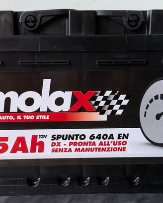 Batteria imolax 75Ah nuova con scontrino garanzia